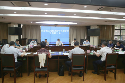 杨秀彬主持召开成渝现代高效特色农业带专题研